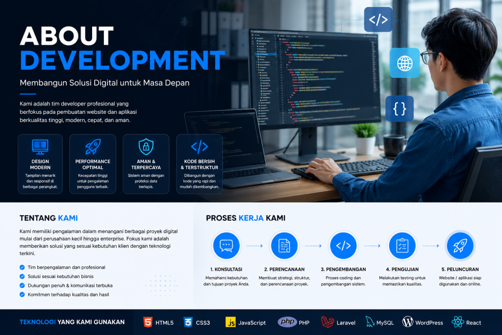 Web Development untuk Website Profesional